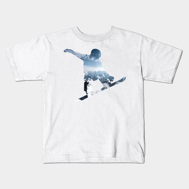 Snowboard 6 Kids T-Shirt by nuijten